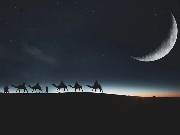 B.O croissant de lune
